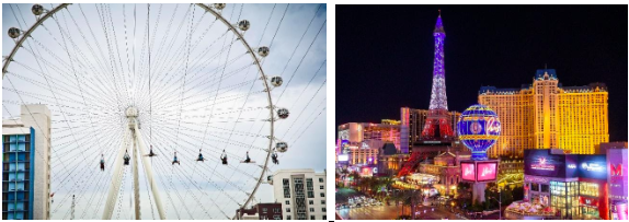 Las Vegas Attractions FLY LINQ & Eiffel Tower Viewing Deck at